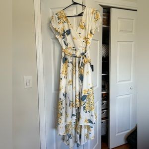 Lulu’s Floral High Low Dress
